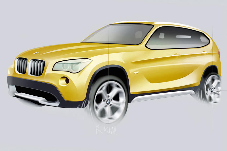 Скетч BMW X1 — 1